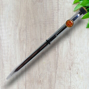 Vintage Chrome Garland Bubble Top Ballpoint Pen General Motors Arlington Texas